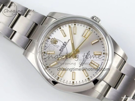 Perpetual Oyster Best 124300 1:1 Steel Sliver VR3230 SS Clean on Edition 904L Bracelet 41mm Dial 0514